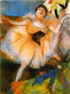 Edgar Degas Werke - saßen Tänzer 1 Edgar Degas